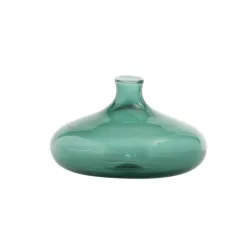 Un Fiore, Vaso verde lago - Zafferano