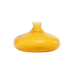 Un Fiore, Vaso giallo oro - Zafferano