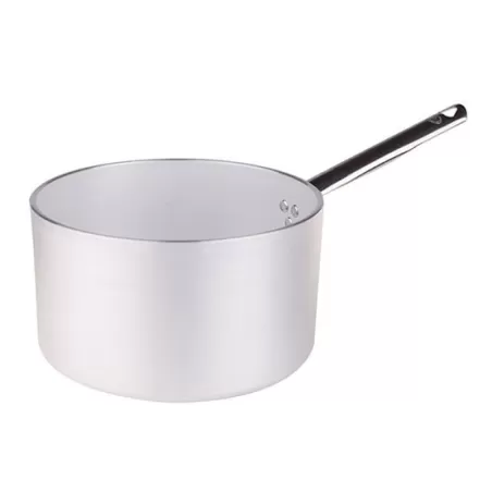 Casseruola alta in alluminio un manico inox cm. 28 - Agnelli