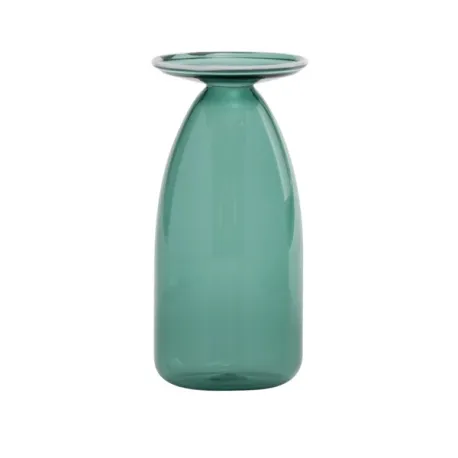 Un Fiore, Vaso verde lago - Zafferano