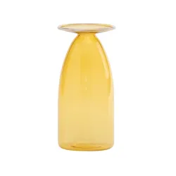 Un Fiore, Vaso giallo oro - Zafferano