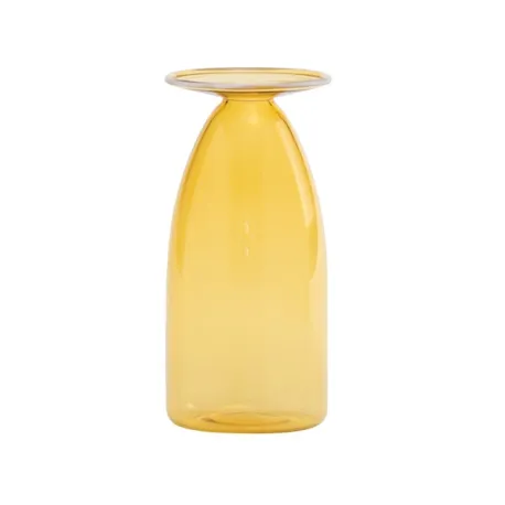 Un Fiore, Vaso giallo oro - Zafferano