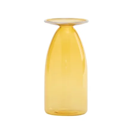 Un Fiore, Vaso giallo oro - Zafferano