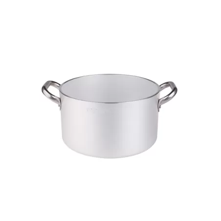 Casseruola alta in alluminio con maniglie inox cm. 16 - Agnelli