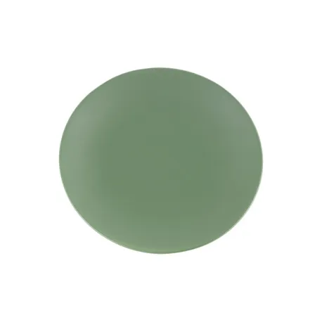 Levante, Piatto dessert verde oliva in porcellana - Zafferano