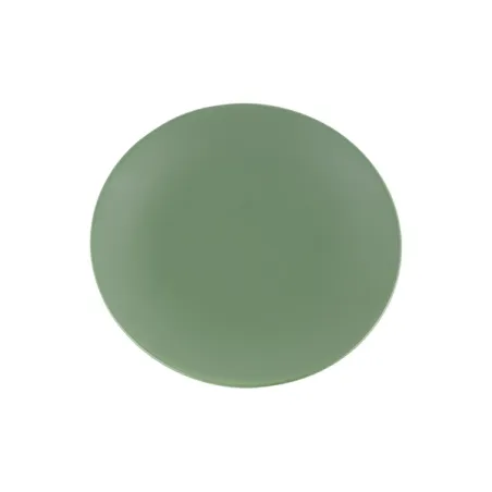 Levante, Piatto dessert verde oliva in porcellana - Zafferano