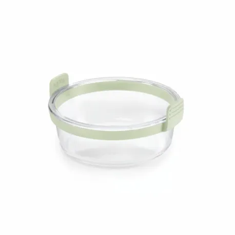 Cestello in vetro per friggitrice d'aria calda rotondo Cm.20,5x19,5 H.10 - Lékué