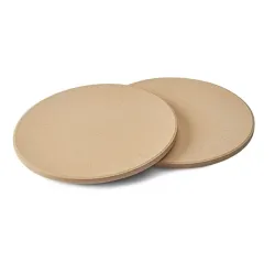 Pietra per pizza Cm.25 pezzi 2 - Napoleon