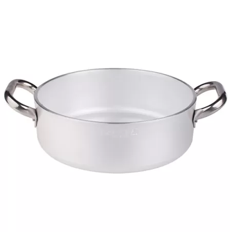 Casseruola bassa in alluminio con maniglie inox cm. 60 - Agnelli