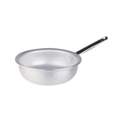 Padella per mantecare in alluminio un manico inox cm. 20 - Agnelli