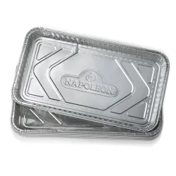 Vaschetta per grasso in alluminio monouso (confezione da 5) - Napoleon