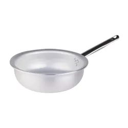 Padella per mantecare in alluminio un manico inox cm. 28 - Agnelli