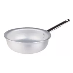 Padella per mantecare in alluminio un manico inox cm. 32 - Agnelli