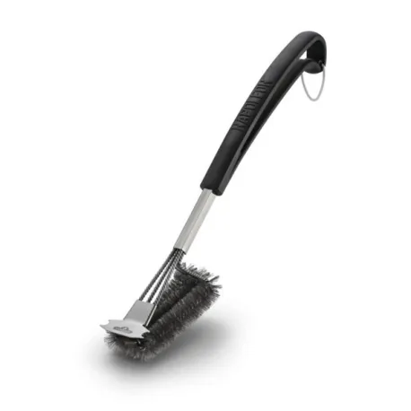 Spazzola per la pulizia della griglia con tre file in acciaio - Napoleon