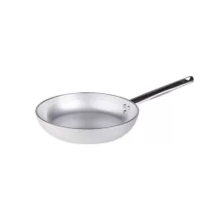 Padella bassa in alluminio un manico inox cm. 20 - Agnelli