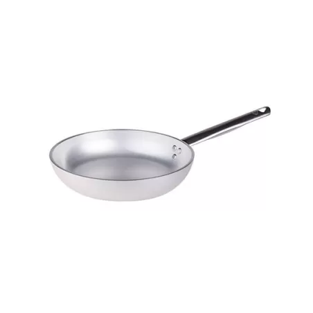 Padella bassa in alluminio un manico inox cm. 20 - Agnelli