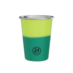 Reactive Party Cup Yellow/Green Ml.0,35x2 Pack - 24Bottles