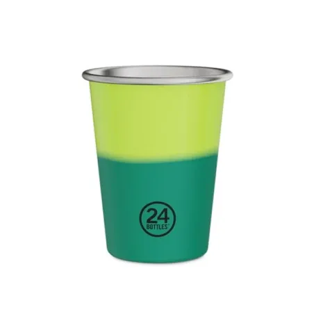 Reactive Party Cup Yellow/Green Ml.0,35x2 Pack - 24Bottles
