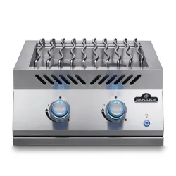 Bruciatore superiore a doppia gamma serie 700 da incasso in acciaio inox - Napoleon