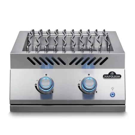 Bruciatore superiore a doppia gamma serie 700 da incasso in acciaio inox - Napoleon