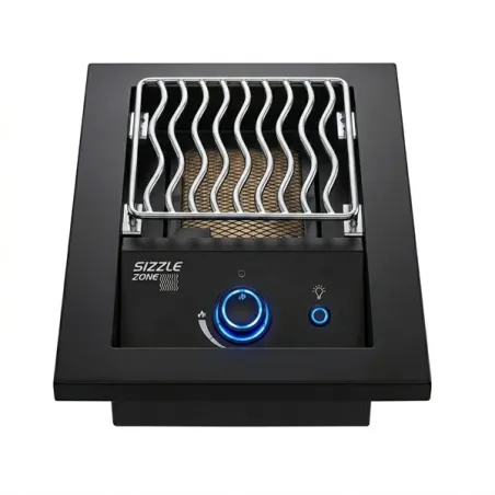 Bruciatore singolo a infrarossi serie 700 da incasso nero opaco - Napoleon