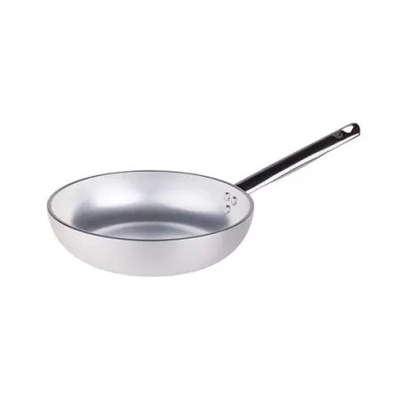 Padella alta in alluminio un manico inox cm. 28 - Agnelli