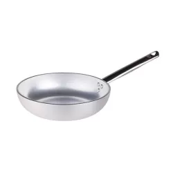 Padella alta in alluminio un manico inox cm. 32 - Agnelli