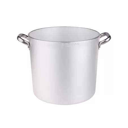 Pentola alta in alluminio con maniglie inox cm. 28 - Agnelli