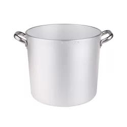 Pentola alta in alluminio con maniglie inox cm. 32 - Agnelli 2