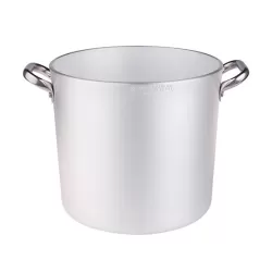 Pentola alta in alluminio con maniglie inox cm. 36 - Agnelli