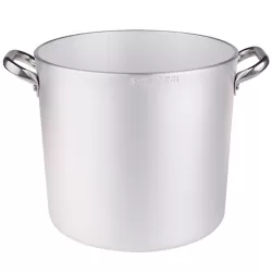 Pentola alta in alluminio con maniglie inox cm. 50 - Agnelli