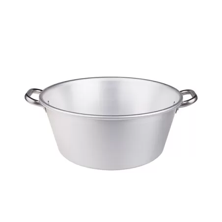 Bacinella per marmellata in alluminio cm. 40 - Agnelli