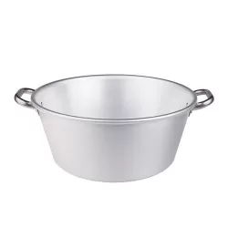 Bacinella per marmellata in alluminio cm. 50 - Agnelli