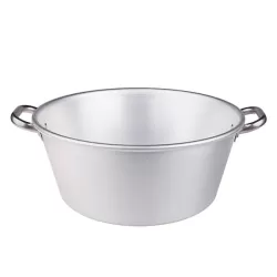 Bacinella per marmellata in alluminio cm. 60 - Agnelli