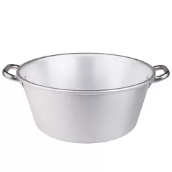 Bacinella per marmellata in alluminio cm. 65 - Agnelli