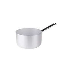 Casseruola alta in alluminio un manico inox cm. 16 - Agnelli