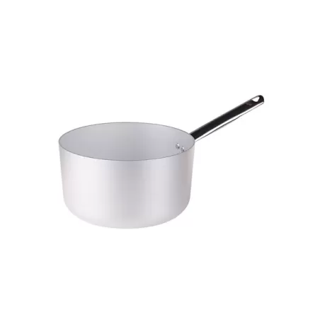 Casseruola alta in alluminio un manico inox cm. 20 - Agnelli