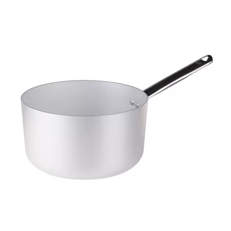 Casseruola alta in alluminio un manico inox cm. 30 - Agnelli