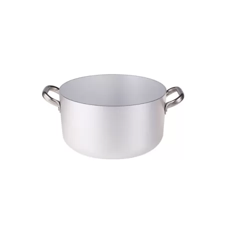 Casseruola alta in alluminio con maniglie inox cm. 14 - Agnelli