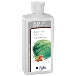 Magnifique vétiver /       500 ml. - Lampe Berger