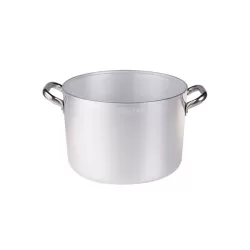 Casseruola altissima in alluminio con maniglie inox cm. 14 - Agnelli
