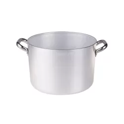 Casseruola altissima in alluminio con maniglie inox cm. 22 - Agnelli