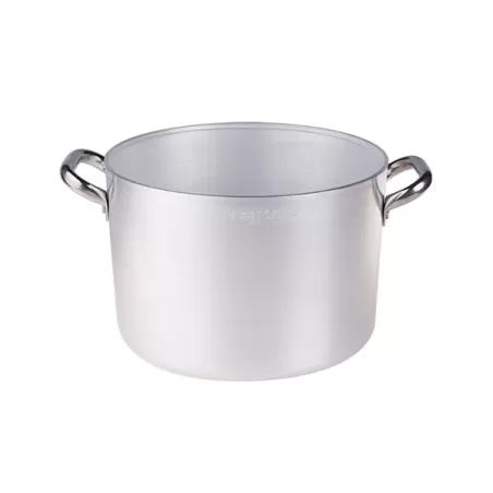 Casseruola altissima in alluminio con maniglie inox cm. 24 - Agnelli
