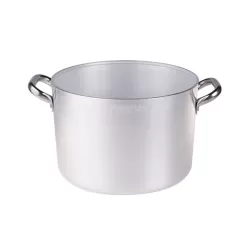 Casseruola altissima in alluminio con maniglie inox cm. 26 - Agnelli