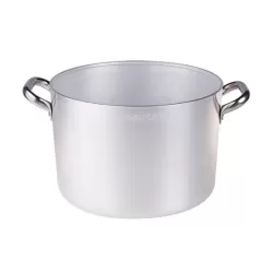 Casseruola altissima in alluminio con maniglie inox cm. 32 - Agnelli