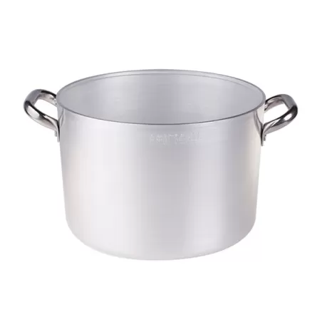 Casseruola altissima in alluminio con maniglie inox cm. 34 - Agnelli