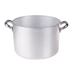 Casseruola altissima in alluminio con maniglie inox cm. 36 - Agnelli