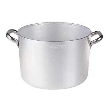 Casseruola altissima in alluminio con maniglie inox cm. 38 - Agnelli