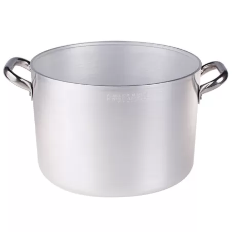 Casseruola altissima in alluminio con maniglie inox cm. 50 - Agnelli