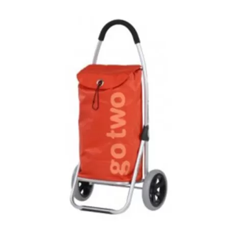 Carrello porta spesa Go two, Arancione - Foppapedretti